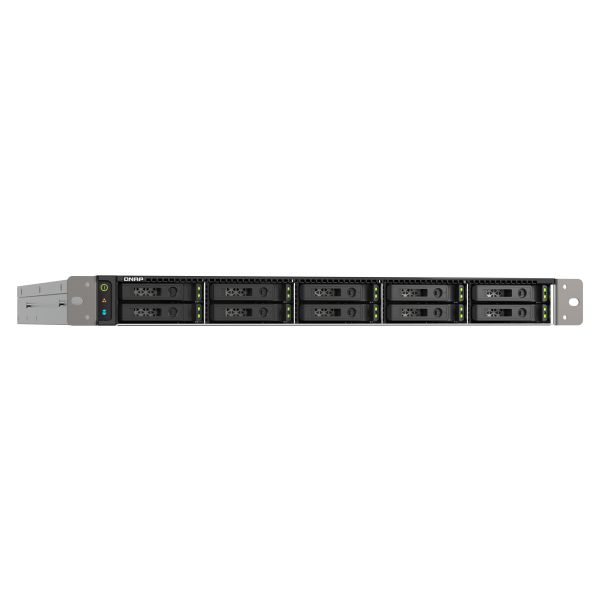 QNAP TS-h1090FU NAS Rack (1U) EPYC 7302P 128 GB DDR4 0 TB QuTS hero Zwart, Grijs (TSH1090FU7302P128G) QNAP TS-h1090FU NAS Rack (1U) EPYC 7302P 128 GB DDR4 0 TB QuTS hero Zwart, Grijs (TSH1090FU7302P128G)