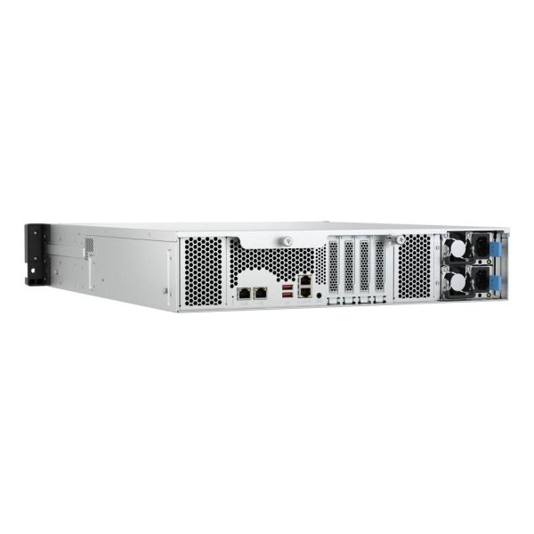 QNAP TS-H1277AXU-RP NAS Rack (2U) AMD Ryzen™ 5 16 GB DDR5 0 TB QuTS hero Zwart (TSH1277AXURPR516G)