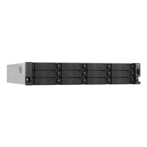 QNAP TS-H1277AXU-RP NAS Rack (2U) AMD Ryzen™ 7 32 GB DDR5 0 TB QuTS hero Zwart (TSH1277AXURPR732G) QNAP TS-H1277AXU-RP NAS Rack (2U) AMD Ryzen™ 7 32 GB DDR5 0 TB QuTS hero Zwart