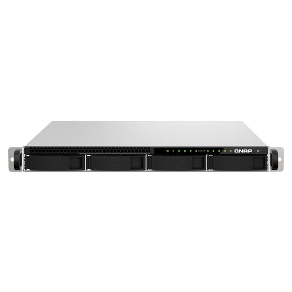 QNAP TS-h987XU-RP NAS Rack (1U) Intel Xeon E E-2334 16 GB DDR4 QuTS hero Zwart, Zilver (TSH987XURPE233416G)