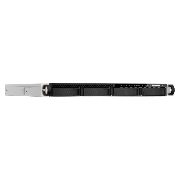 QNAP TS-h987XU-RP NAS Rack (1U) Intel Xeon E E-2334 16 GB DDR4 QuTS hero Zwart, Zilver (TSH987XURPE233416G) QNAP TS-h987XU-RP NAS Rack (1U) Intel Xeon E E-2334 16 GB DDR4 QuTS hero Zwart, Zilver