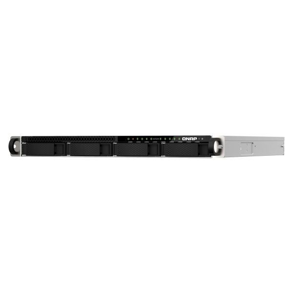 QNAP TS-h987XU-RP NAS Rack (1U) Intel Xeon E E-2334 16 GB DDR4 QuTS hero Zwart, Zilver (TSH987XURPE233416G) QNAP TS-h987XU-RP NAS Rack (1U) Intel Xeon E E-2334 16 GB DDR4 QuTS hero Zwart, Zilver