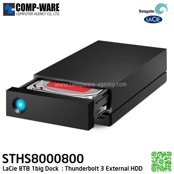 Seagate LACIE 1BIG DOCK 8TB THUNDERBOLT 3 (STHS8000800)