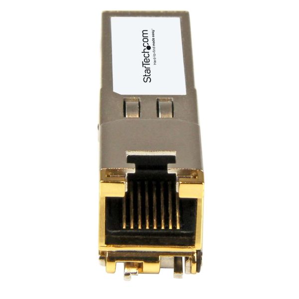 StarTech.com Brocade BRSFP-1GECOPR compatibel SFP - 10/100/1000BASE-TX koper optische transceiver - 100 m