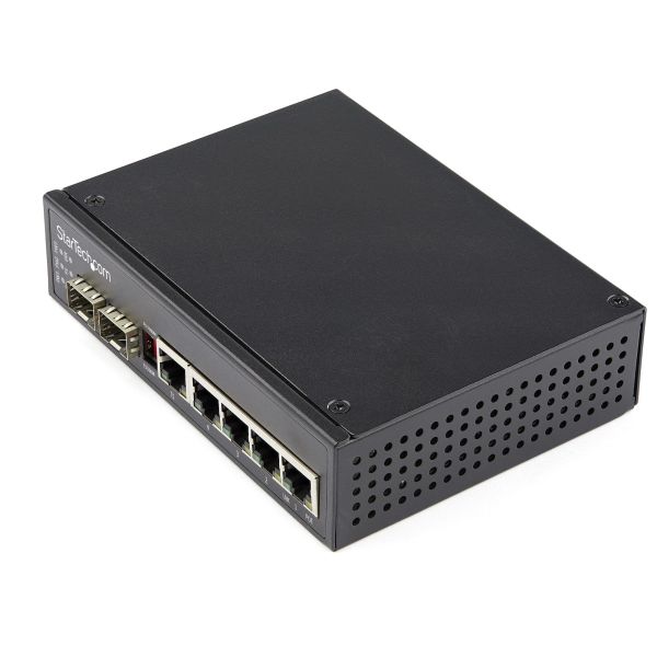 StarTech Industrial 6Port Gigabit Ethernet Switch (IES1G52UPDIN)