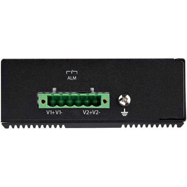 StarTech.com Industrial 8 Port Gigabit PoE Switch - 30W - Power Over Ethernet Switch - GbE PoE+ Unmanaged Switch - Rugged High Power Gigabit Netwerk Switch IP-30/ -40 C - 75 C (IESC1G80UP)