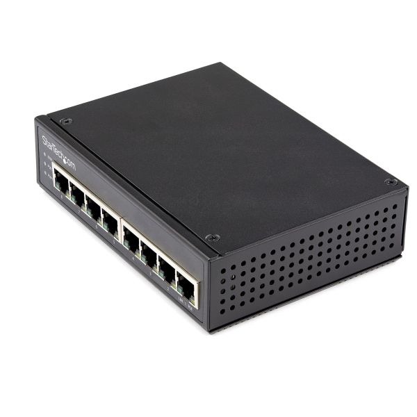 StarTech Industrial 8Port Gigabit PoE+ Switch 30W (IESC1G80UP)