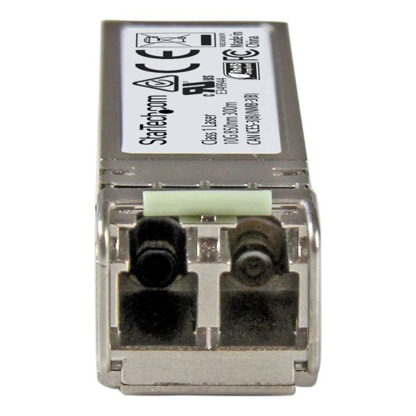 StarTech.com Juniper SFPP-10GE-SR compatibel SFP+ module - 10GBASE-SR optische transceiver - 300 m (SFPP10GESRST) StarTech.com Juniper SFPP-10GE-SR compatibel SFP+ module - 10GBASE-SR optische transceiver - 300 m