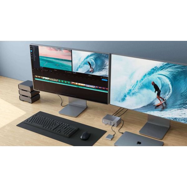 Targus HyperDrive GEN2 Thunderbolt 3 40000 Mbit/s Grijs (HDG2TB314-EU)