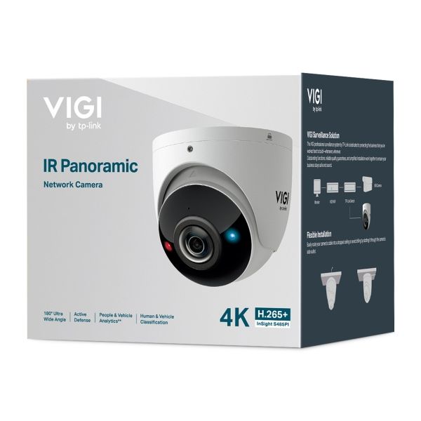 TP-Link InSight S485PI Turret IP-beveiligingscamera Buiten 3840 x 2160 Pixels Muur (INSIGHT S485PI)