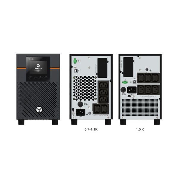 Vertiv Liebert EDGE-1000IMT UPS Line-interactive 1 kVA 900 W 5 AC-uitgang(en)