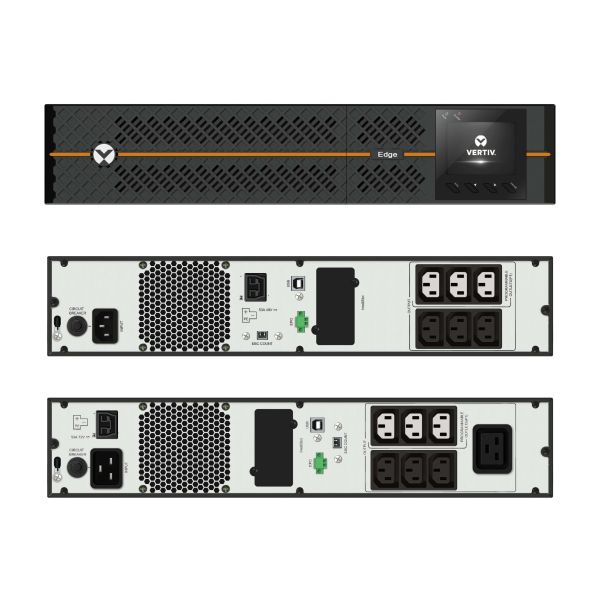 Vertiv Liebert EDGE-1500IRT2UXL UPS Line-interactive 1,5 kVA 1350 W 6 AC-uitgang(en) (EDGE-1500IRT2UXL) 4/6 Vertiv Liebert EDGE-1500IRT2UXL UPS Line-interactive 1,5 kVA 1350 W 6 AC-uitgang(en)