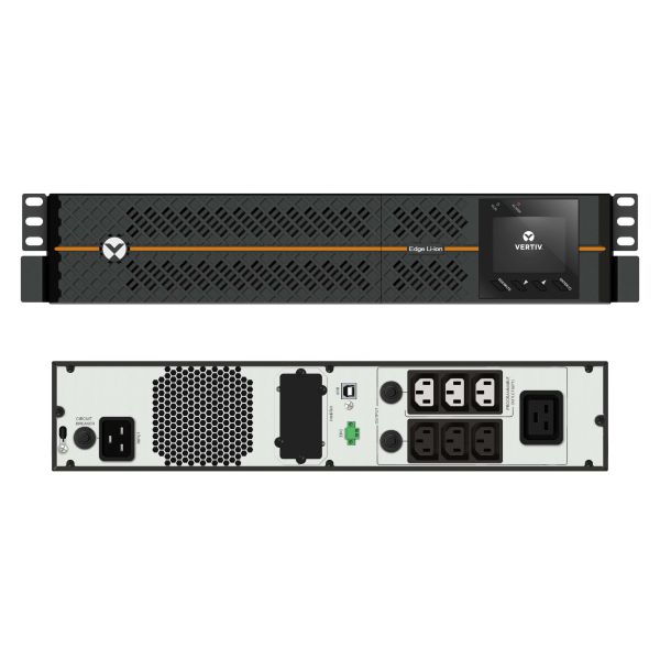 Vertiv EDGELI-3000IRT2U UPS Line-interactive 3 kVA 2700 W 6 AC-uitgang(en) (EDGELI-3000IRT2U) 2/6 Vertiv EDGELI-3000IRT2U UPS Line-interactive 3 kVA 2700 W 6 AC-uitgang(en)