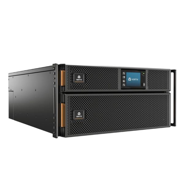 Vertiv Liebert GXT5-8000IRT5UXLN UPS Dubbele conversie (online) 8 kVA 8000 W 8 AC-uitgang(en) (GXT5LI-8000GVRT3UXLN)