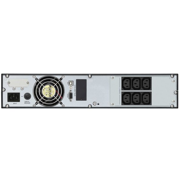 Vertiv Liebert GXTRT-1500IRT2UXL UPS Dubbele conversie (online) 1,5 kVA 1350 W 6 AC-uitgang(en) (GXTRT-1500IRT2UXL)