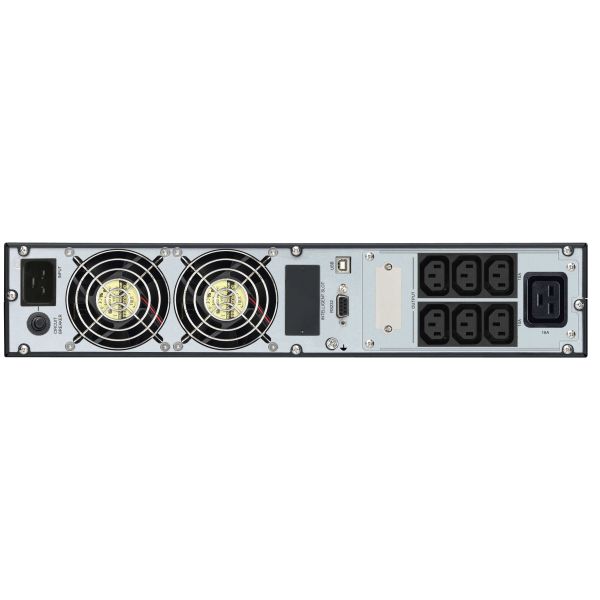 Vertiv Liebert GXTRT-3000IRT2UXL UPS Dubbele conversie (online) 3 kVA 2700 W 7 AC-uitgang(en) (GXTRT-3000IRT2UXL) Vertiv Liebert GXTRT-3000IRT2UXL UPS Dubbele conversie (online) 3 kVA 2700 W 7 AC-uitgang(en)