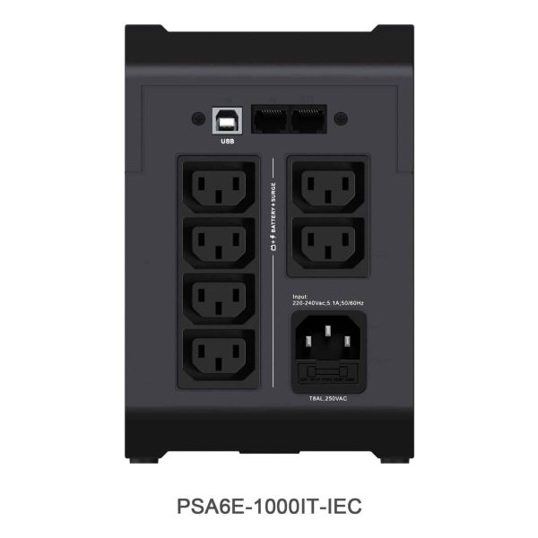 Vertiv PSA6E-1000IT-IEC UPS Line-interactive 1 kVA 525 W 6 AC-uitgang(en) (PSA6E-1000IT-IEC) Vertiv PSA6E-1000IT-IEC UPS Line-interactive 1 kVA 525 W 6 AC-uitgang(en) (PSA6E-1000IT-IEC)