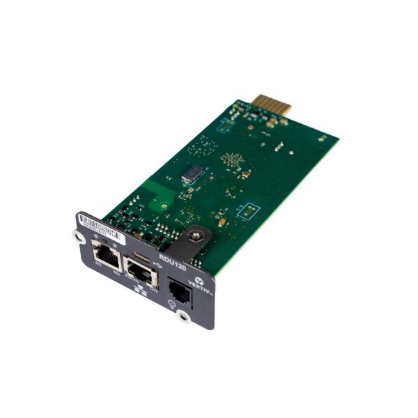 Vertiv Liebert IntelliSlot RDU120 Intern Ethernet 1000 Mbit/s (RDU120) Vertiv Liebert IntelliSlot RDU120 Intern Ethernet 1000 Mbit/s (RDU120)