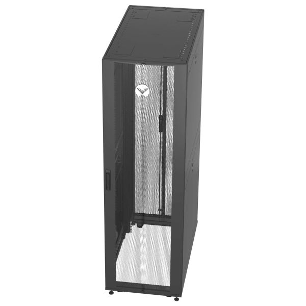 Vertiv VR3107 rack 48U Vrijstaande rek Zwart, Transparant (VR3107) Vertiv VR3107 rack 48U Vrijstaande rek Zwart, Transparant (VR3107)