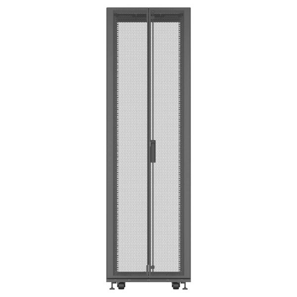 Vertiv VR3107 rack 48U Vrijstaande rek Zwart, Transparant (VR3107) Vertiv VR3107 rack 48U Vrijstaande rek Zwart, Transparant (VR3107)