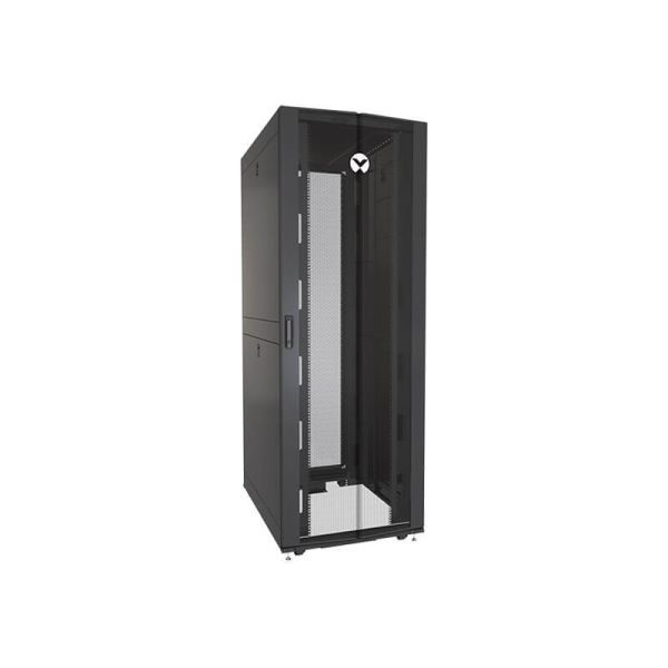 Vertiv VR Rack 3107 48U Vrijstaande rek Zwart (VR3107-006)