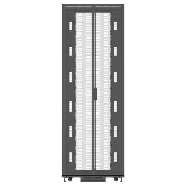 Vertiv VR3157 rack 48U Vrijstaande rek Zwart, Transparant (VR3157) 2/4 Vertiv VR3157 rack 48U Vrijstaande rek Zwart, Transparant (VR3157)