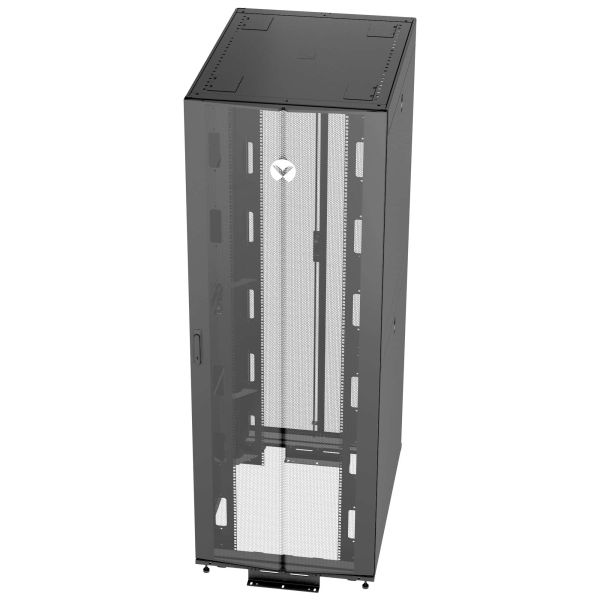 Vertiv VR3157 rack 48U Vrijstaande rek Zwart, Transparant (VR3157) 2/4 Vertiv VR3157 rack 48U Vrijstaande rek Zwart, Transparant (VR3157)