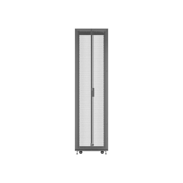 Vertiv VR3307SP rack 48U Vrijstaande rek Zwart, Transparant (VR3307SP)