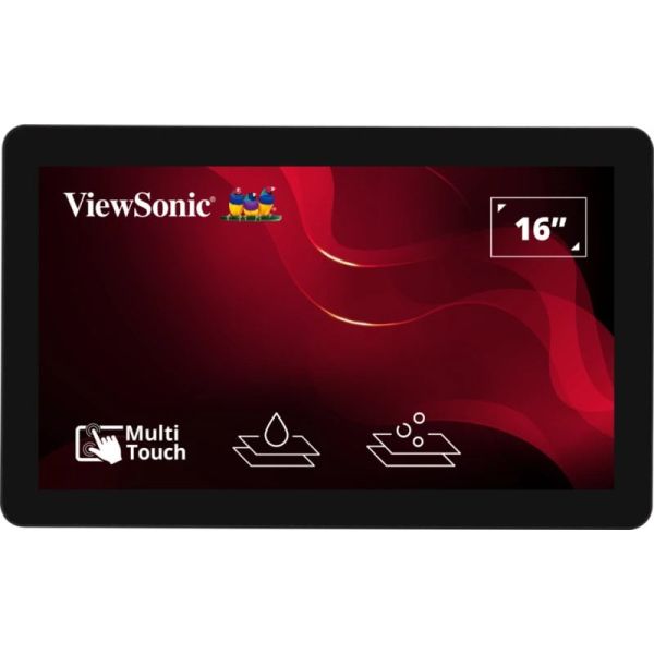 Viewsonic XF1630 POS-monitor 39,6 cm (15.6") 1920 x 1080 Pixels Full HD Touchscreen (XF1630)