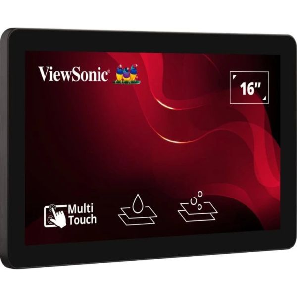 Viewsonic XF1630 POS-monitor 39,6 cm (15.6") 1920 x 1080 Pixels Full HD Touchscreen (XF1630)