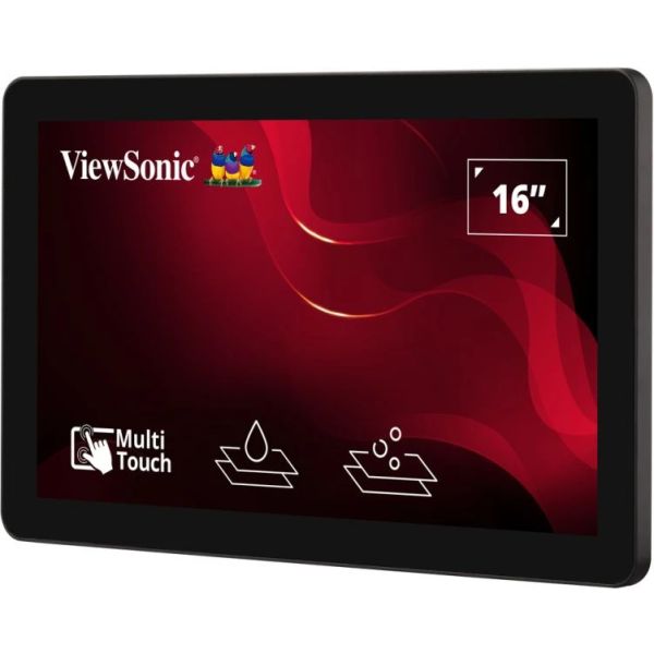 Viewsonic XF1630 POS-monitor 39,6 cm (15.6") 1920 x 1080 Pixels Full HD Touchscreen (XF1630) Viewsonic XF1630 POS-monitor 39,6 cm (15.6") 1920 x 1080 Pixels Full HD Touchscreen (XF1630)