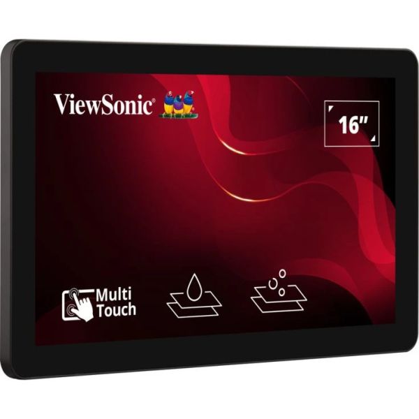 Viewsonic XF1630 POS-monitor 39,6 cm (15.6") 1920 x 1080 Pixels Full HD Touchscreen (XF1630) Viewsonic XF1630 POS-monitor 39,6 cm (15.6") 1920 x 1080 Pixels Full HD Touchscreen (XF1630)