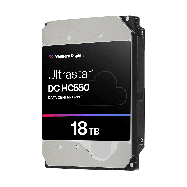 Western Digital Ultrastar DC HC550 18TB 3.5in (0F38458)