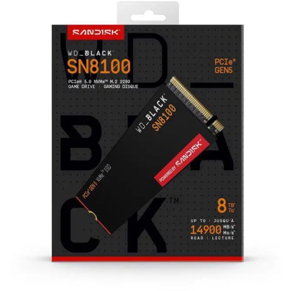 Western Digital Black SN8100 8TB NVMe M.2 (WDS800T1X0M-00CMT0)