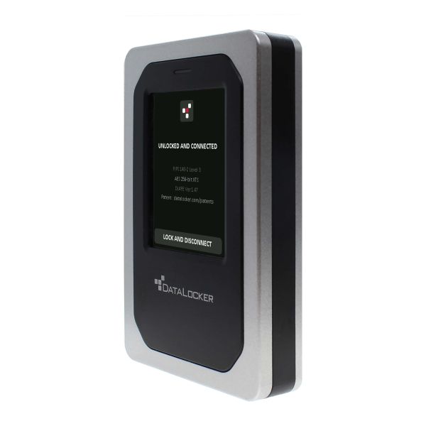 DataLocker DL4 FE externe harde schijf 500 GB Aluminium, Zwart (DL4-500GB-FE)