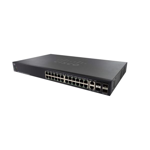 Cisco SG550X-24MPP 24-port Gigabit (SG550X-24MPP-K9-EU-RFB)
