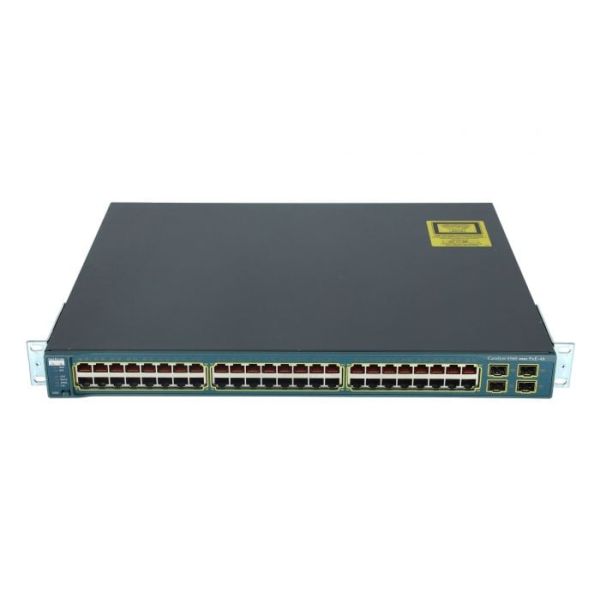 Cisco Catalyst 3560 48-poort 10/100 + 4 SFP Managed Switch (WS-C3560-48TS-E-RFB)