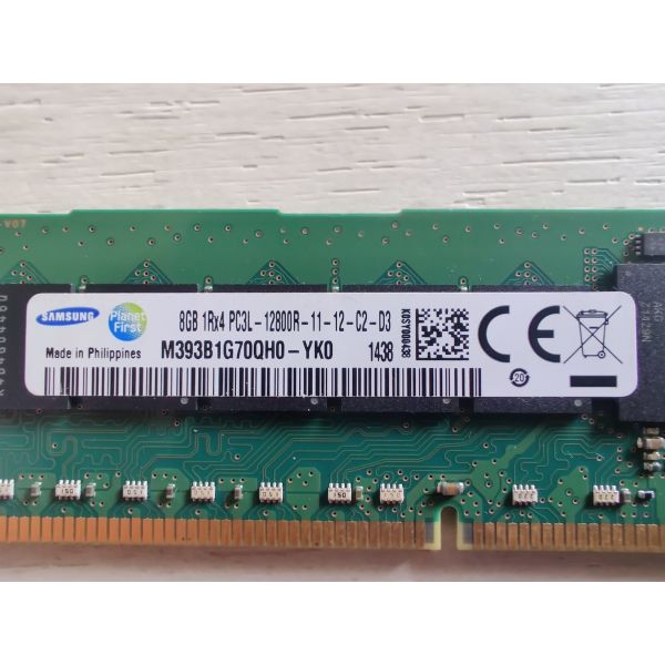 Dell 8GB 1Rx4 PC3L-12800R (M393B1G70QH0-YK0-RFB)