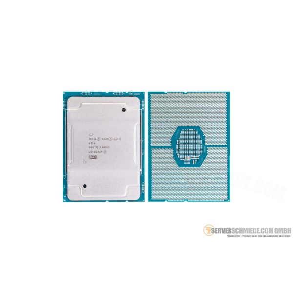 INTEL XEON 12 CORE CPU GOLD 6256 33M 3.60GHZ 205W (2933) (SRGTQ)