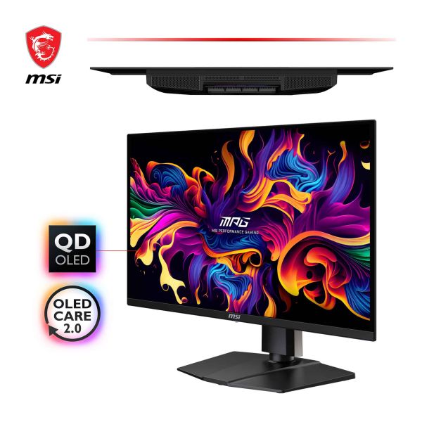 MSI MPG 321URXDE QD-OLED computer monitor 80 cm (31.5") 3840 x 2160 Pixels 4K Ultra HD Zwart (9S6-3DD29A-056)