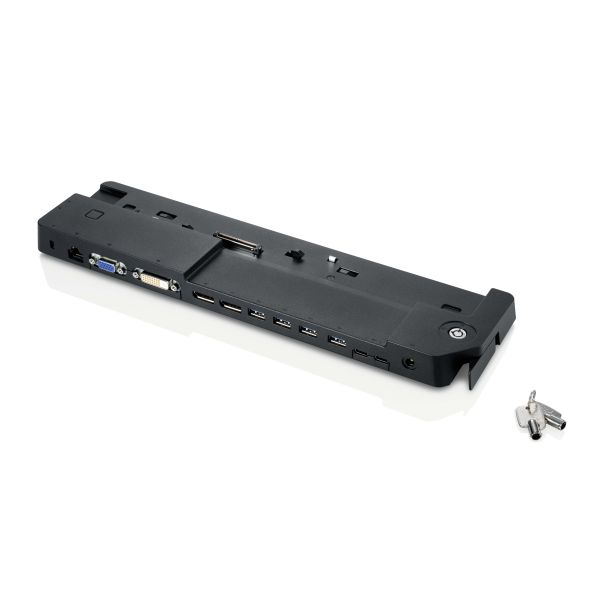 Fujitsu S26391-F1607-L119 laptop dock & poortreplicator Docking Zwart (S26391-F1607-L119)