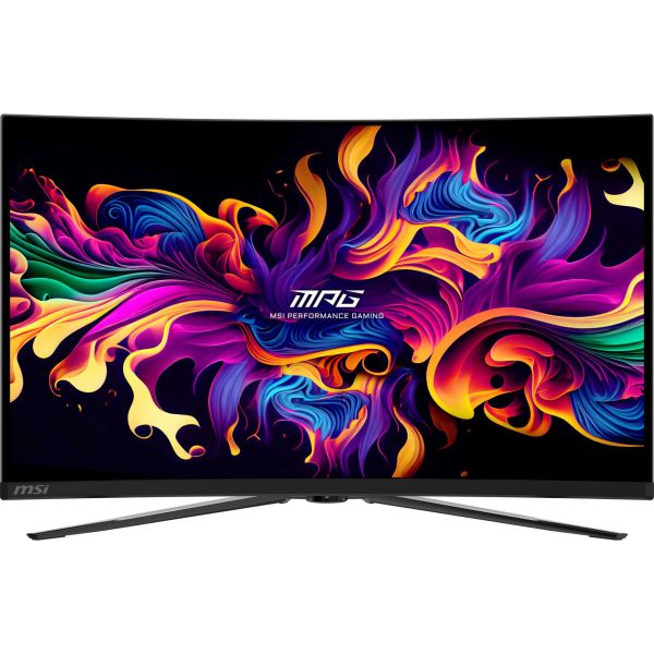 MSI MPG 321CURXDE QD-OLED computer monitor 80 cm (31.5") 3840 x 2160 Pixels 4K Ultra HD Zwart (9S6-3DD64T-005) MSI MPG 321CURXDE QD-OLED computer monitor 80 cm (31.5") 3840 x 2160 Pixels 4K Ultra HD Zwart (9S6-3DD64T-005)