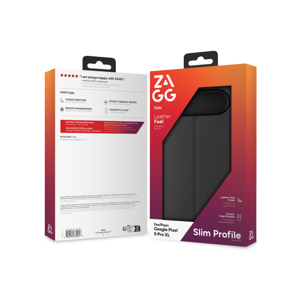 ZAGG Folio Google Pixel 9 Pro XL Black (702316165)