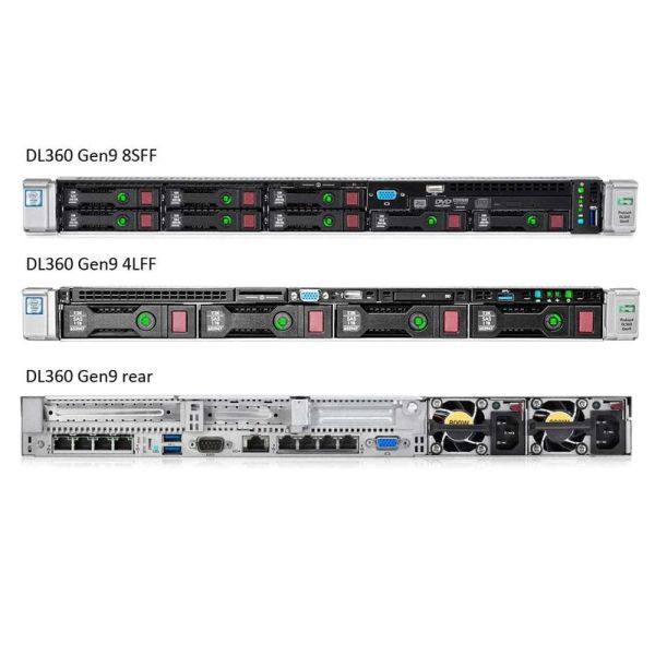 HPE DL360 GEN9 INTEL XEON (0888182377796-RFB)