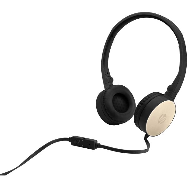 HP stereo headset H2800 (Black met Silk gold) (2AP94AA#ABB) HP stereo headset H2800 (Black met Silk gold) (2AP94AA#ABB)