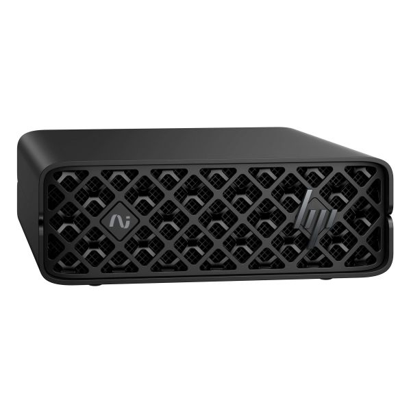 HP ZGX Nano G1n AI GB10 128 GB LPDDR5x-SDRAM 4 TB SSD Linux Mini PC Workstation AI Workstation, AI PC Zwart (CZ9K4ET#ABB)