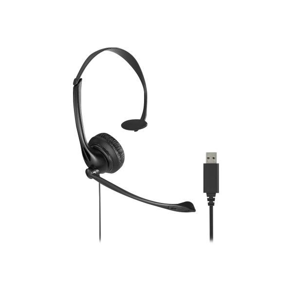 Kensington Headset Classic USB-A Mono with Microphone black (K80100WW)