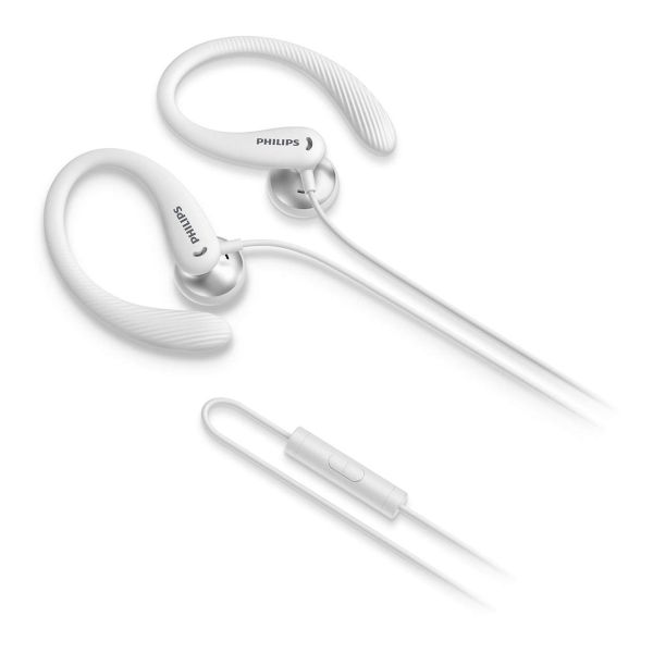 Philips TAA1105WT/00 hoofdtelefoon/headset Bedraad oorhaak, In-ear Sporten Wit (TAA1105WT/00) Philips TAA1105WT/00 hoofdtelefoon/headset Bedraad oorhaak, In-ear Sporten Wit (TAA1105WT/00)