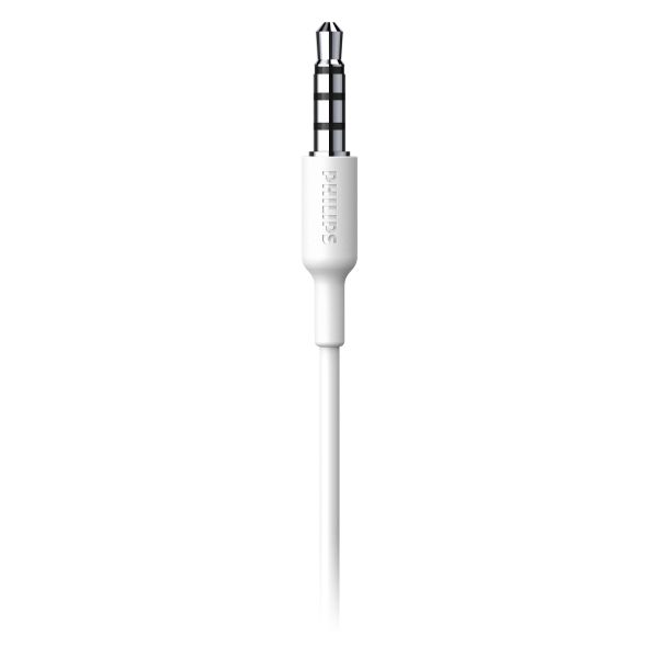 Philips TAA1105WT/00 hoofdtelefoon/headset Bedraad oorhaak, In-ear Sporten Wit (TAA1105WT/00)