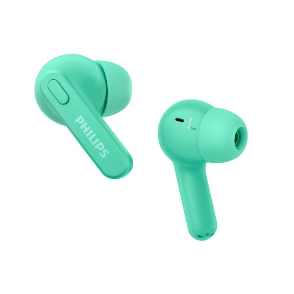 Philips 2000 series TAT2206GR/00 hoofdtelefoon/headset True Wireless Stereo (TWS) In-ear Oproepen/muziek Bluetooth Turkoois (TAT2206GR/00) Philips 2000 series TAT2206GR/00 hoofdtelefoon/headset True Wireless Stereo (TWS) In-ear Oproepen/muziek Bluetooth Turkoois (TAT2206GR/00)
